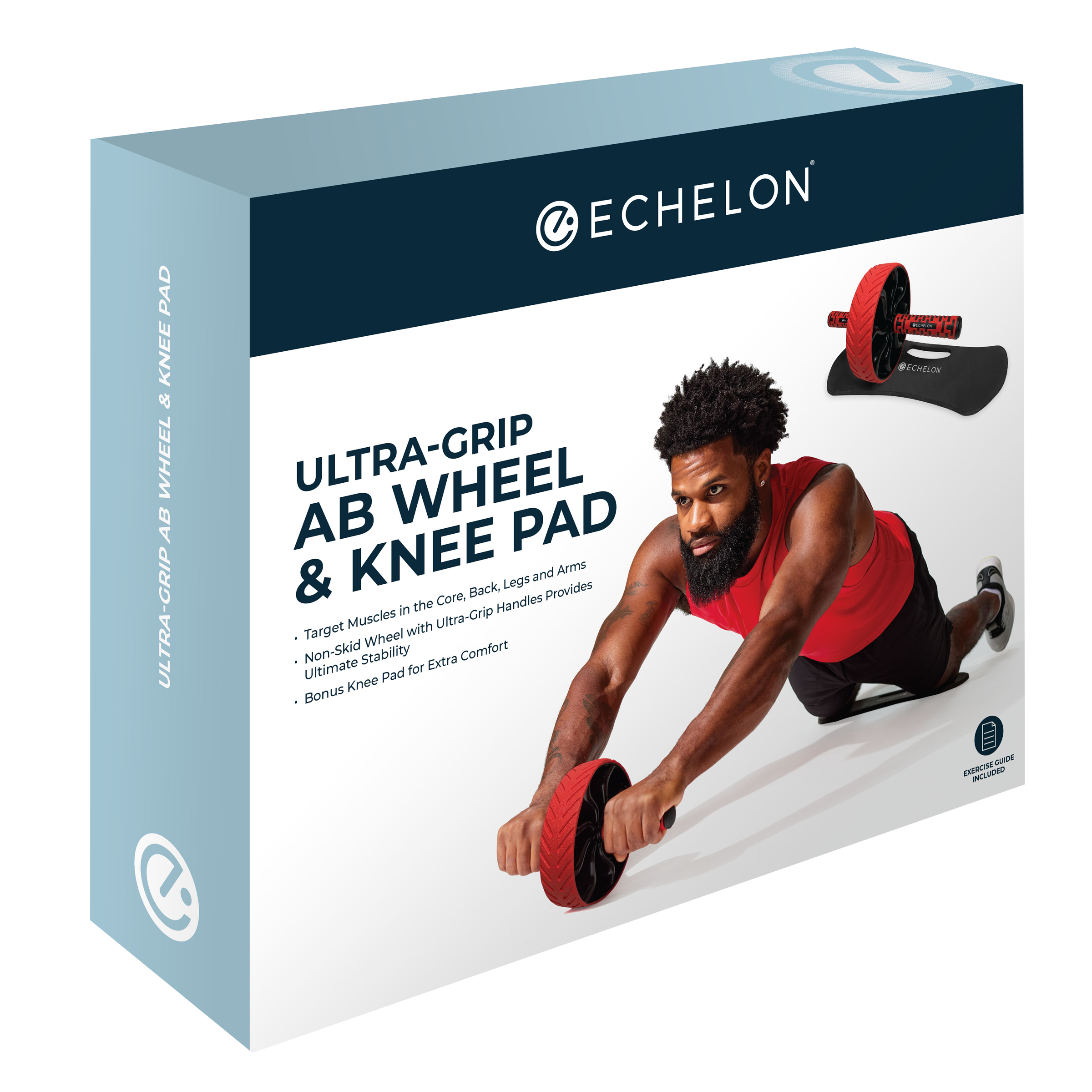 Echelon Ultra-Grip Ab Wheel & Knee Pad – Echelon Canada