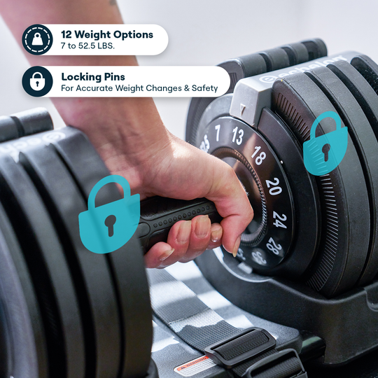 Echelon Adjustable Dumbbells