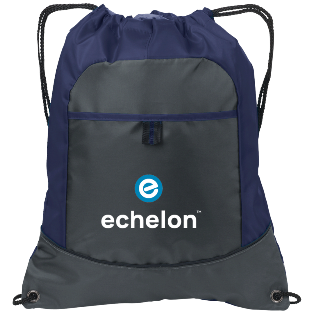 Echelon Embroidered Pocket Cinch Pack BG611